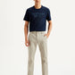 Men's Light Grey Slim Fit Chinos - Front View