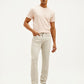 Men's Redloop Off White Slim Fit Trousers - Elevated View