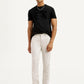 Men's Redloop 511 Off White Slim Fit Mid Rise Jeans - Elevated View