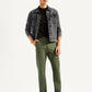 Men's Olive Slim Fit Tech Pant Chinos - Styleshot View