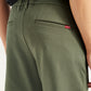 Men's Olive Slim Fit Tech Pant Chinos - Detail View