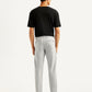 Men's Grey Slim Fit Tech Pants Chinos - Back View