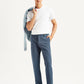 Men's Blue Slim Fit Tech Pant Chinos - Styleshot View
