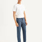 Men's Blue Slim Fit Tech Pant Chinos - Side View