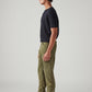 Men's 505 Olive Straight Fit Mid Rise Corduroy Cargos - Side View