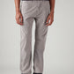 Men's 505 Grey Straight Fit Mid Rise Corduroy Cargos - Front View