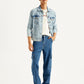 Men's 568 Blue Loose Fit Mid Rise Jeans - Styleshot View