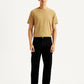 Men's Tapered Black Utility Cargo Jogger - Front View