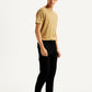 Men's Tapered Black Utility Cargo Jogger - Side View