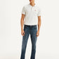 Men's 511 Blue Slim Fit Mid Rise Jeans - Front View