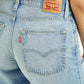 Women's Blue XL Straight Fit Mid Rise Jeans - Detail View