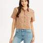 Women's Floral Spread Collar Shirt - 83f18dca-3688-4acb-8041-e23cf4abf239 View