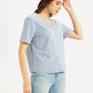 Women's Striped Regular Fit Shirt - d0a3d9eb-1c72-492c-9bc7-a41a3f5a7700 View