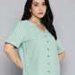 Women's Printed Regular Fit Shirt - 3 View