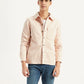 Men's Solid Dyed Spread Collar Jacket - 8d5d4977-81dc-4e03-951a-22695230c553 View