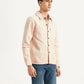 Men's Solid Dyed Spread Collar Jacket - 45a858fc-50e6-4881-937e-0931a3d10ecd View