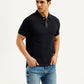 Men's Solid Slim Fit Polo T-Shirt - Styleshot View