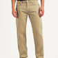 Men's 541 Khaki Athletic Tapered Fit Mid Rise Selvedge Chinos - Front View