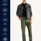 Men's Olive Slim Fit Tech Pant Chinos - 002kq0000 View