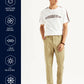 Men's Beige Slim Fit Tech Pant Chinos - 002kq0001 View
