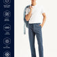 Men's Blue Slim Fit Tech Pant Chinos - 002kq0003 View