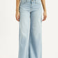 Women's 318 Light Indigo Flared Fit Mid Rise Jeans - Front View