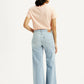 Women's 318 Light Indigo Flared Fit Mid Rise Jeans - Back View