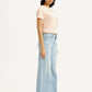 Women's 318 Light Indigo Flared Fit Mid Rise Jeans - Side View