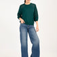 Women's 318 Blue Flared Fit Mid Rise Jeans - 6 View