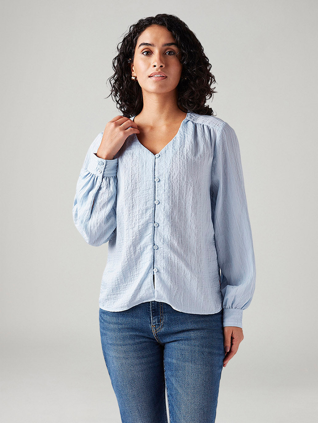 Women's Textured Regular Fit Top