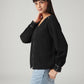 Women's Solid Regular Fit Top - Side View