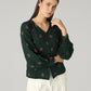 Women's Embroidered Relaxed Fit Top - Styleshot View
