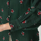 Women's Embroidered Relaxed Fit Top - Detail View