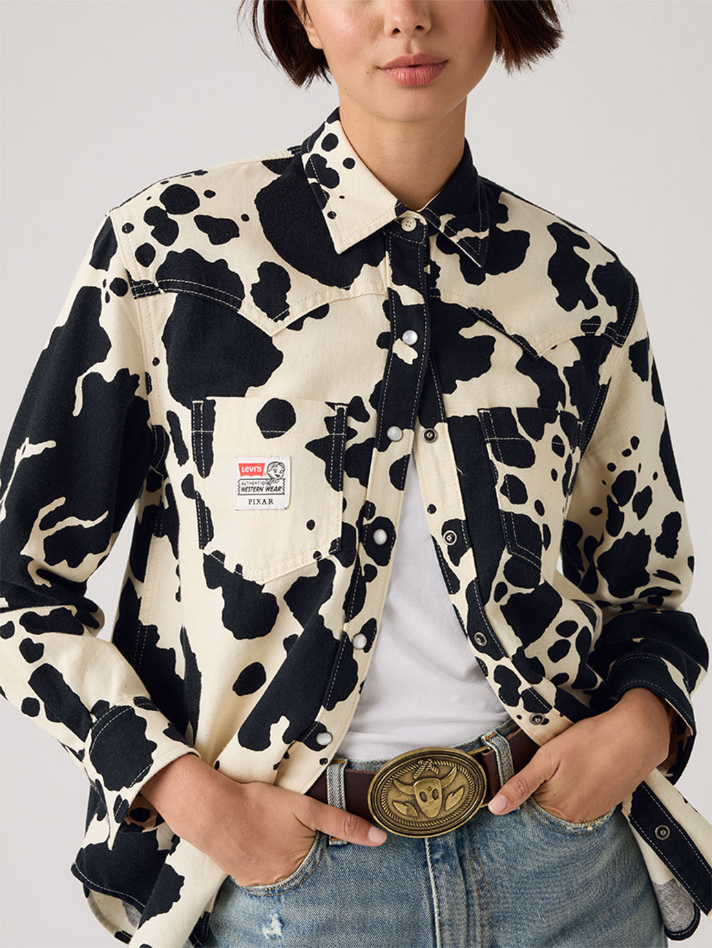 Levi's® x Toy Story Women's Western Shirt - Detail View