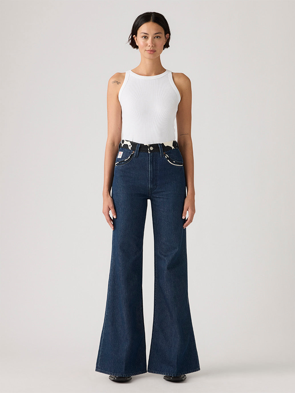 Levi's® x Toy Story Women's Ribcage Bootcut Bell Jeans - Front View