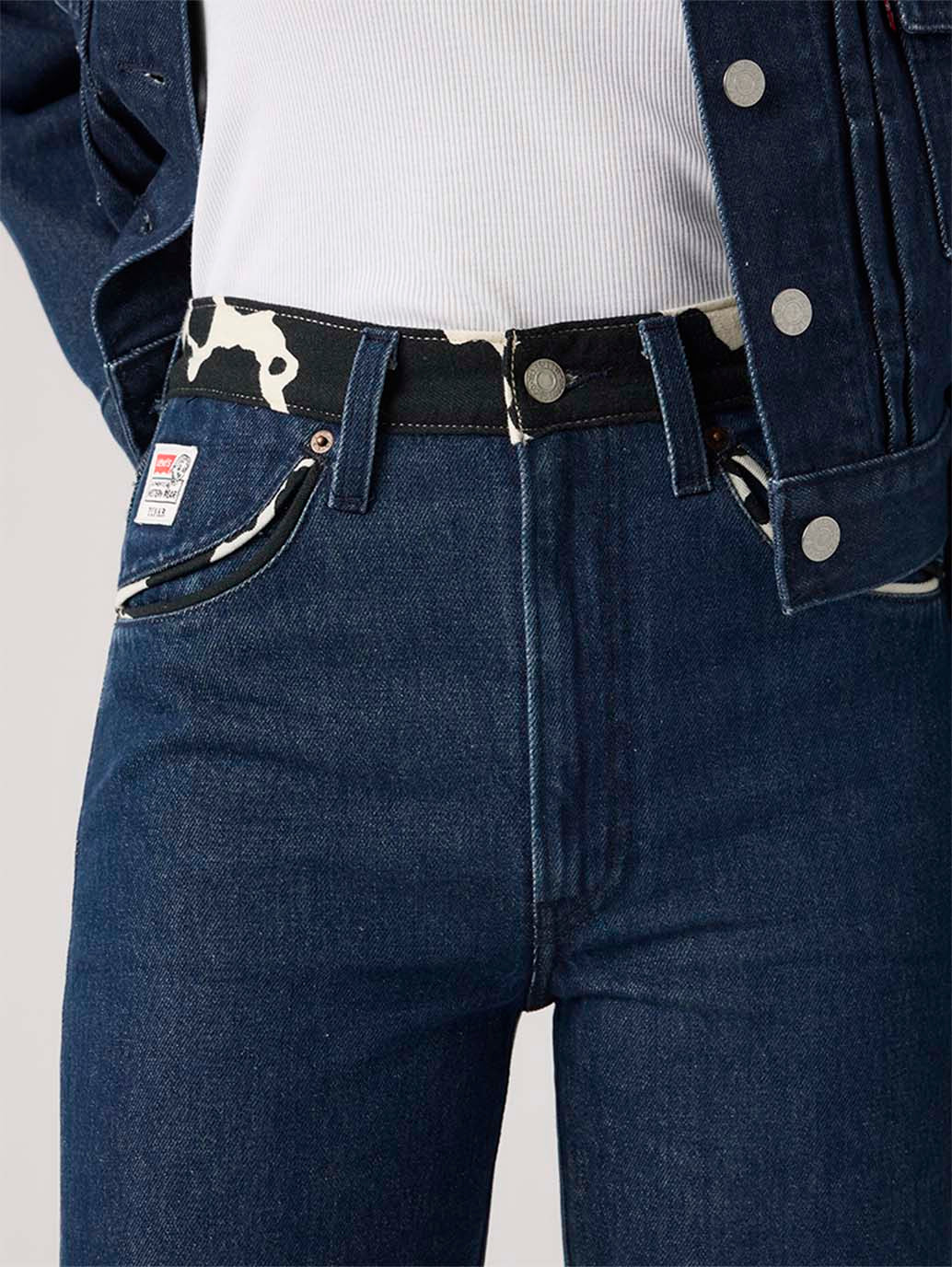Levi's® x Toy Story Women's Ribcage Bootcut Bell Jeans - Detail View