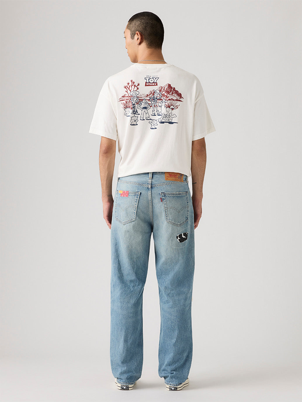 Levi's® x Toy Story Men's 568 Loose Jeans - Back View