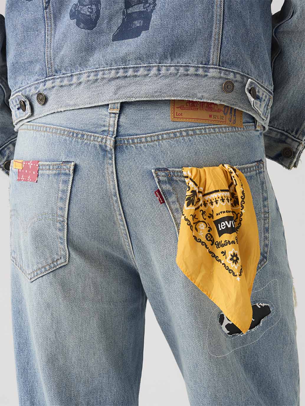 Levi's® x Toy Story Men's 568 Loose Jeans - Detail View