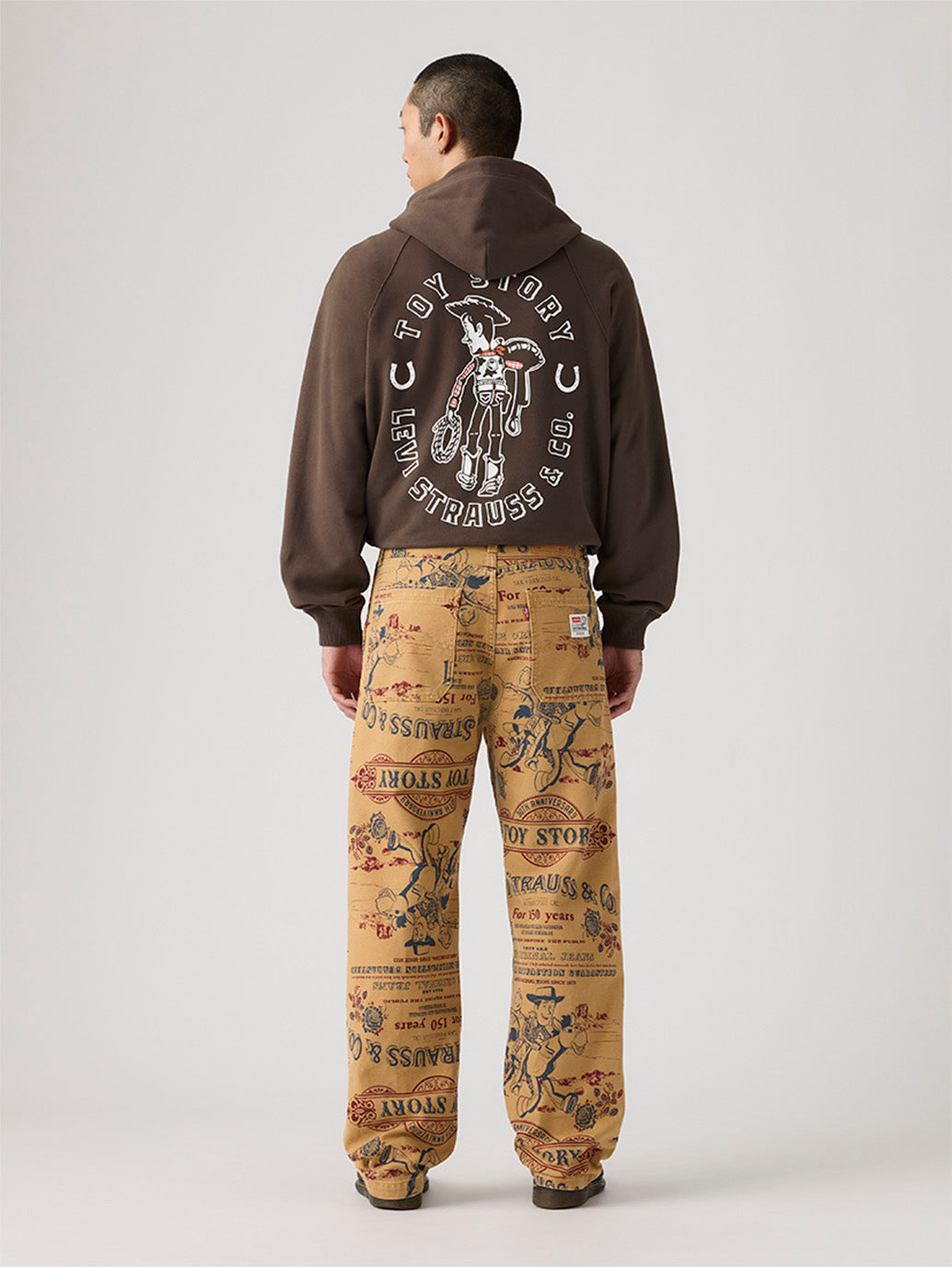 Levi's® x Toy Story Men's 568 Loose Utility Jeans - Back View