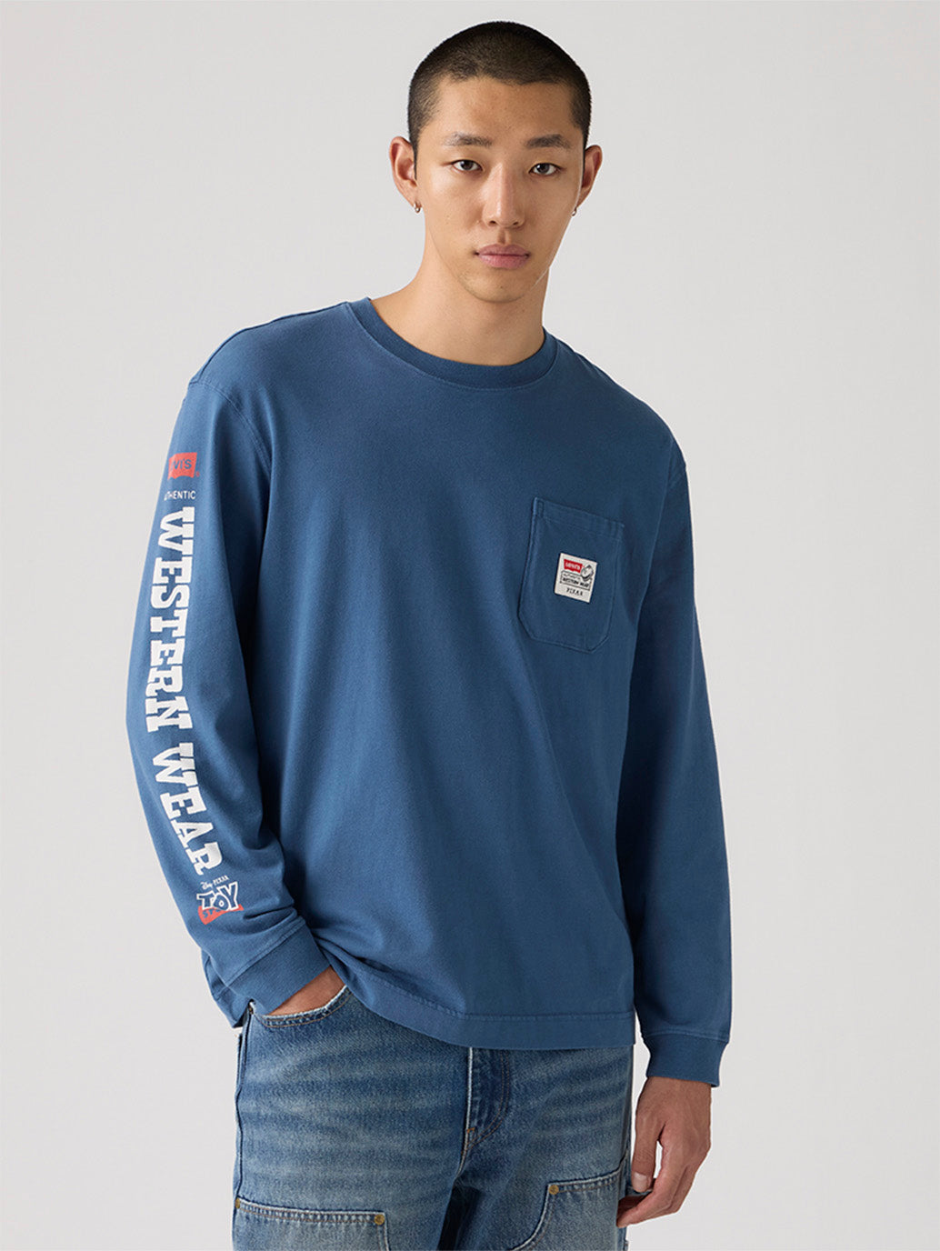 Levi's® x Toy Story Men's Long Sleeves Pocket Tee