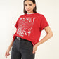 Women's Graphic Oversized T-Shirt - Styleshot View