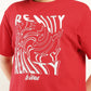 Women's Graphic Oversized T-Shirt - Detail View