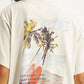 Women's Graphic Print Off White Oversized T-shirt - Detail View