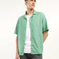 Men's Solid Camp Collar Shirt - Styleshot View