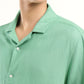 Men's Solid Camp Collar Shirt - Detail View
