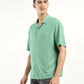 Men's Solid Camp Collar Shirt - Side View