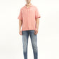 Men's Solid Camp Collar Shirt - ModelFront View