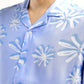 Men's Floral Print Camp Shirt - Detail View