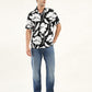 Men's Floral Print Camp Shirt - 18fbe125-87f5-48c9-b023-54475fdd7af0 View