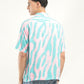 Men's Printed Camp Shirt - Back View